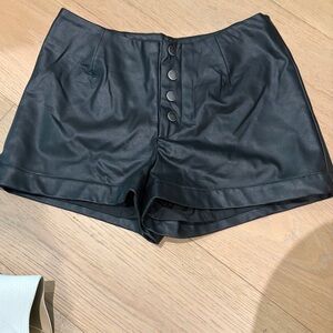 Jack by BB Dakota High Waist Black Shorts